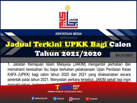 Jadual Terkini Upkk Bagi Calon Tahun 20212020 Tcermy