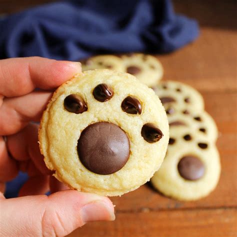 Vanilla Paw Print Cookies Cooking With Carlee