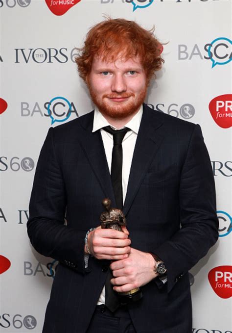 The 60th Ivor Novello Awards Ed Sheeran Photo 38500885 Fanpop