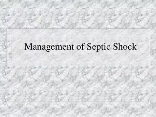 PPT Pediatric Septic Shock Collaborative PowerPoint Presentation