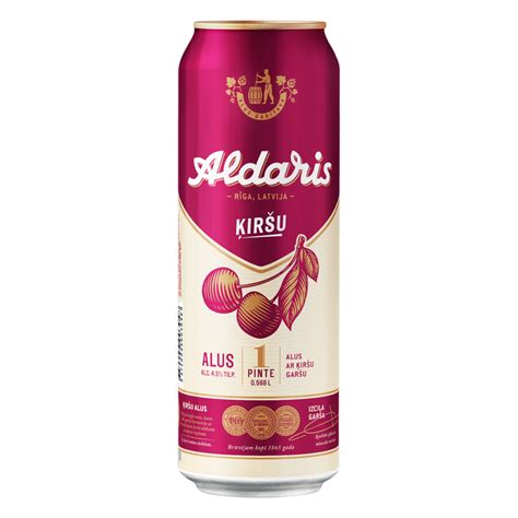 Aldaris Kirsu Cherry Fruit Beer