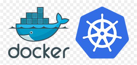 Docker And Kubernetes Docker Kubernetes Logo Transparent Hd Png