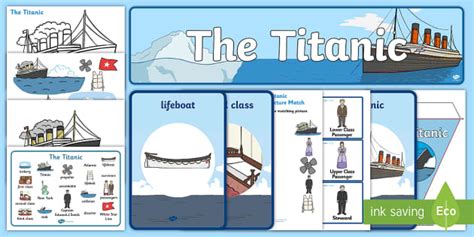 Eyfs Ks The Titanic Resource Pack Primary Resources