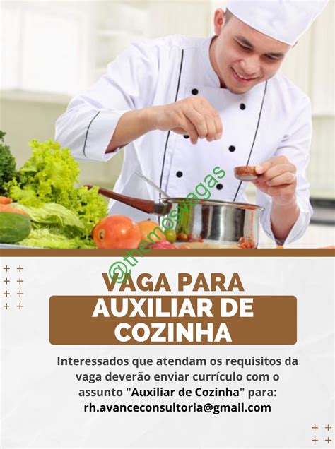 Auxiliar De Cozinha Teresina PI 01 Vaga S Themos Vagas