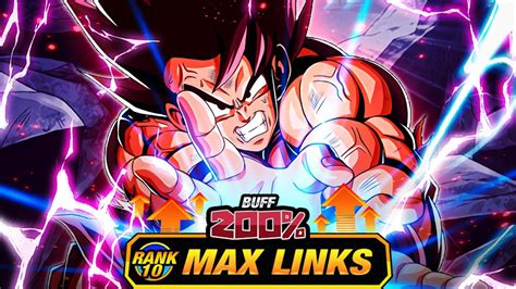 COMING TO GLOBAL LEVEL 10 LINKS 100 RAINBOW STAR LR STR KAIOKEN GOKU