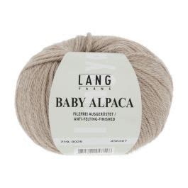 Lang Yarns Baby Alpaca Zand Melange Online Bestellen Happy Crafts