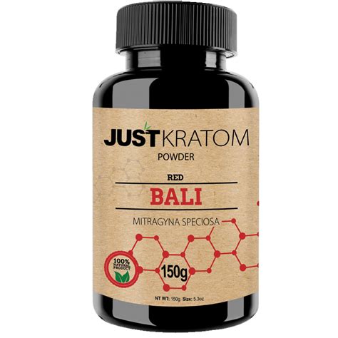 Buy Just Kratom Red Bali Kratom Powder