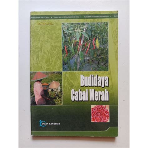 Jual Buku Pertanian Budidaya Cabai Merah Shopee Indonesia