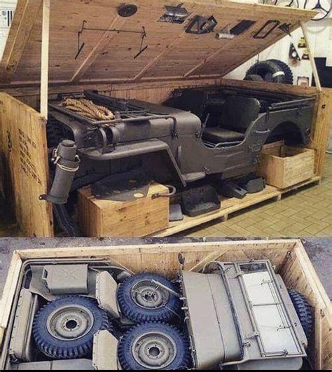 This Is How They Used To Ship Jeeps Back In Wwi 9gag