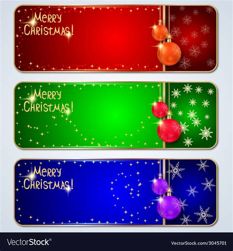 Christmas stickers Royalty Free Vector Image - VectorStock