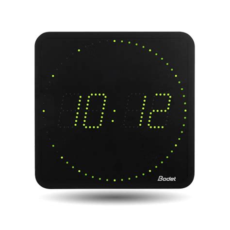 Ellipse Style 7 Led Clock Modern Elegant Digital Clock