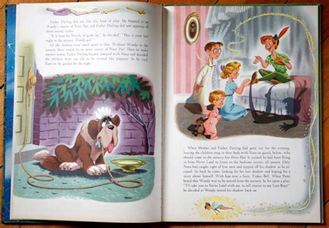 Edition Peter Pan Walt Disney Big Golden Book Vintage Etsy