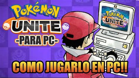 COMO JUGAR POKEMON UNITE En PC CONFIGURACION FPS YouTube