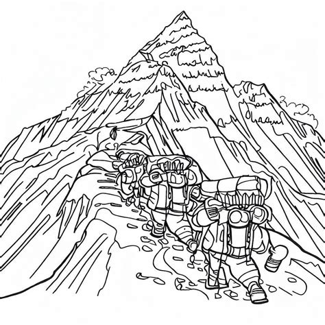 Desenhos De Jornada Ao Monte Everest Para Colorir E Imprimir Porn Sex