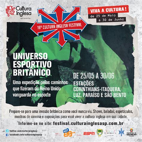 16º Cultura Inglesa Festival On Behance