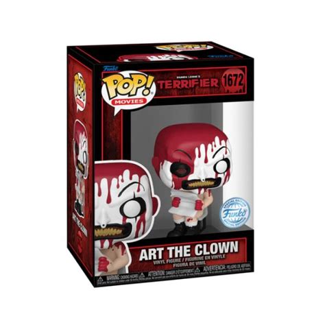 Funko Pop Movies Terrifier Art The Clown With Newspaper Exclusive