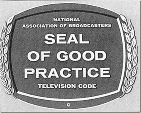 Nab Seal Of Good Practice Logo Commonly Used From 1958 To 1964