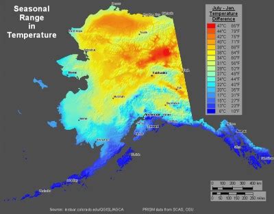 Alaska Weather Map Temperature