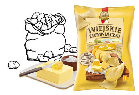 Lorenz Butter Salt Potato Chips Chipsy Wiejskie Ziemniaczki Maslo