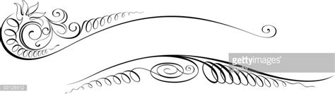 vectorized scroll design stock clipart royalty  freeimages