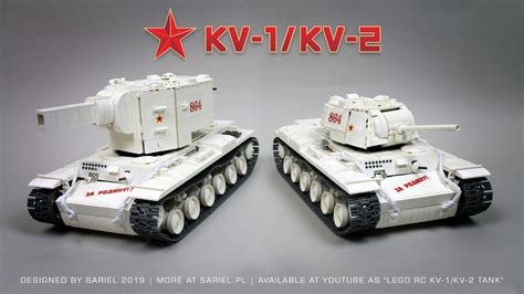 Remote Controlled Soviet KV 1 And KV 2 Heavy Tanks Roll Out In Defense