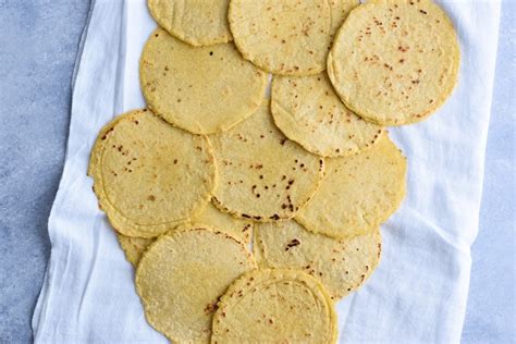 3 Ingredient Authentic Mexican Corn Tortillas