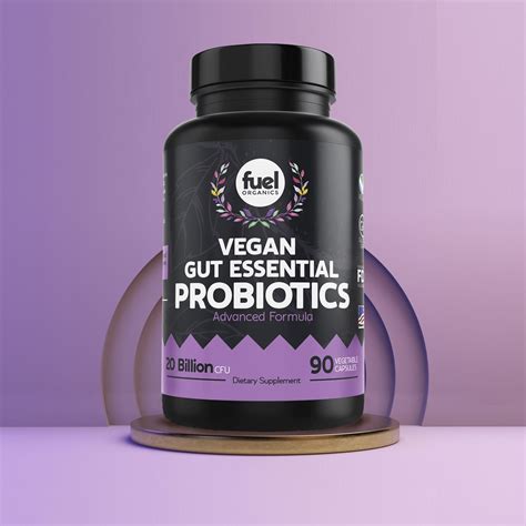 Vegan Probiotic Supplement | $12.99 | 90ct, 20Bill CFU - FuelOrganics ...