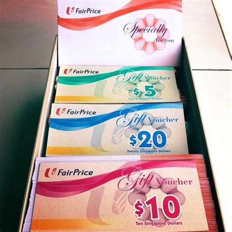 NTUC FairPrice Vouchers 95 Tickets Vouchers Vouchers On Carousell