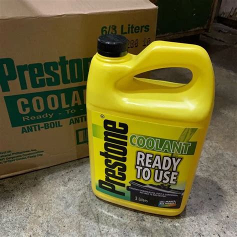 Prestone Coolant Ready To Use Liters Lazada Ph