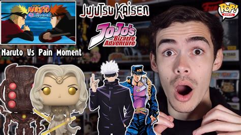 New Anime Funko Pops Coming! | Jujutsu Kaisen Gojo | Jojo's Bizzare ...