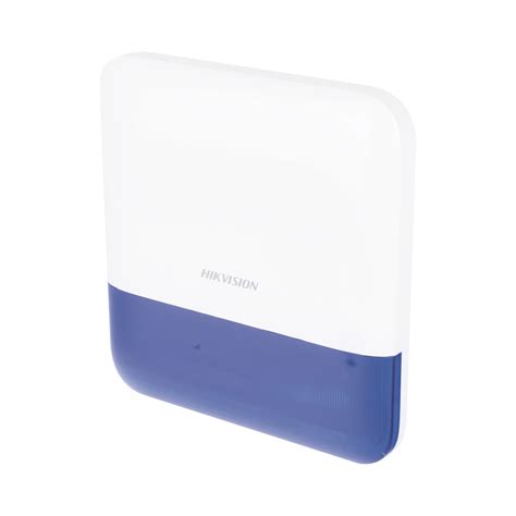 Ax Pro Sirena Inal Mbrica Con Estrobo Azul Para Exterior Ip