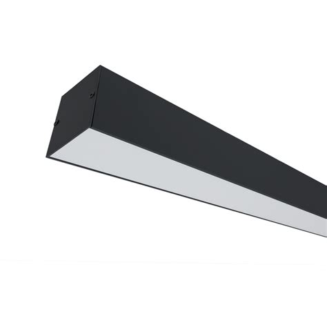 Led Profiles For Surface Mounting S W K Mm Black Elmark