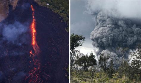 Hawaii volcano eruption: Where will the Kilauea ash cloud fall? | World ...