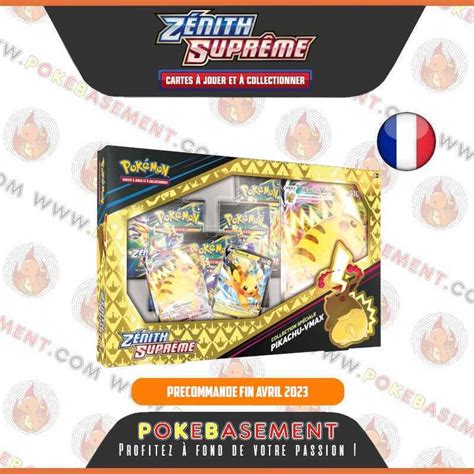 X Coffret Pok Mon Pikachu Vmax Eb Z Nith Supr Me Fr Avril Mai