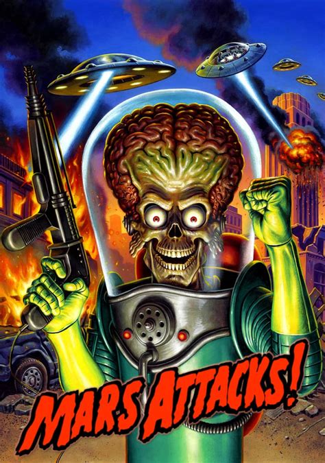 Mars Attacks! (1996) - Posters — The Movie Database (TMDB)