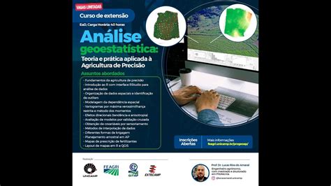 Curso De Extens O An Lise Geoestat Stica Teoria E Pr Tica Aplicada