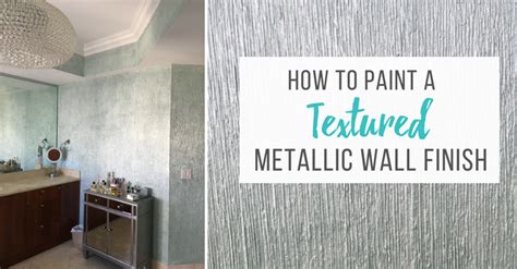 Metallic Wall Paint Techniques : Metallic wall paint for a luxurious ...