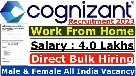 Cognizant Mega Recruitment 2023 Get Ready For The Job Opportunity