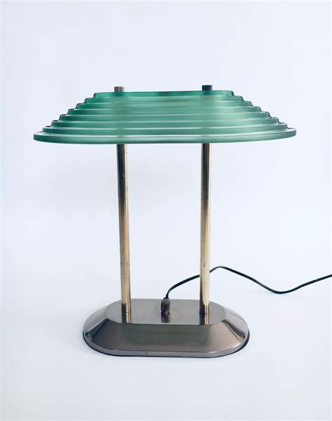 Memphis Style Era Architectural Design Glass Desk Lamp - Etsy