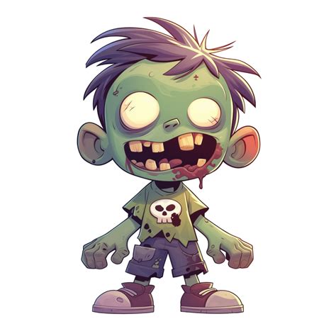 Cartoon Illustration Undead Zombie 45385644 Png