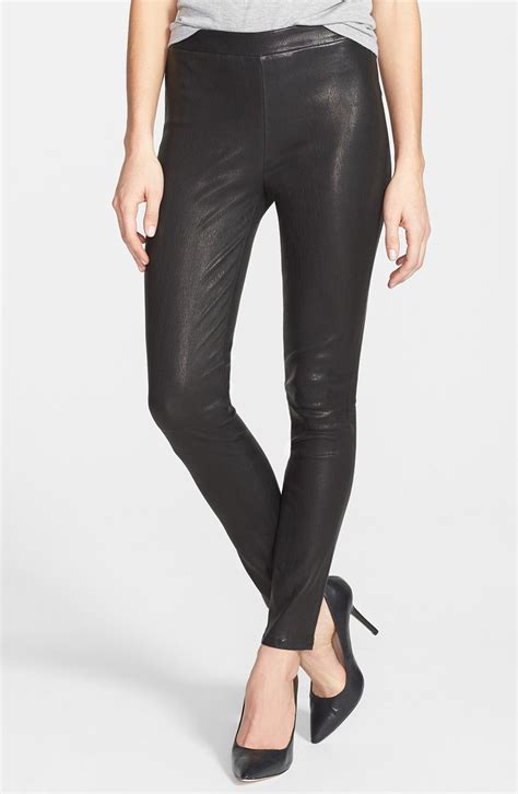 J Brand 8007 Genuine Leather Leggings Nordstrom