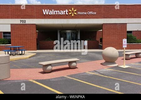 BENTONVILLE, ARKANSAS -28 JUN 2019- View of the Walmart Home Office ...