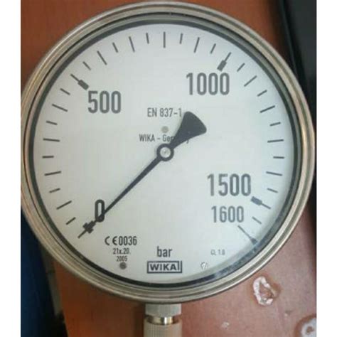 Jual Pressure Gauge Wika Inch Bar Drat Inch Pressure Gauge