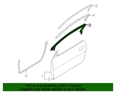 Ford Mustang Ford Mustang Left Driver Side Window