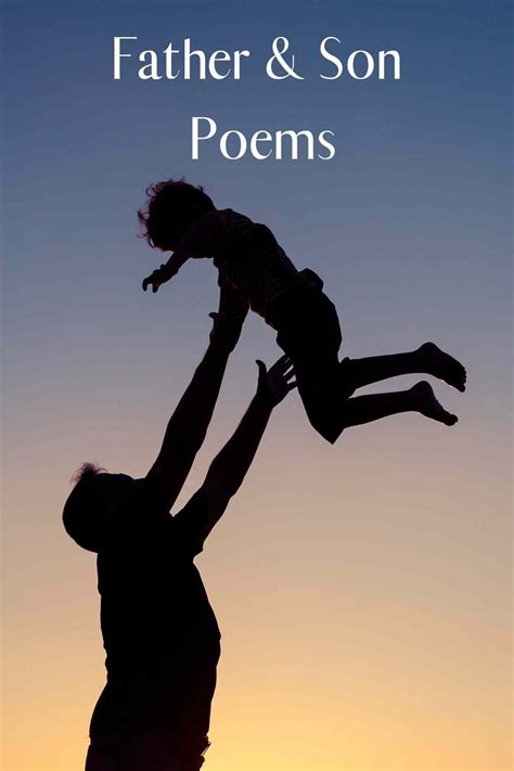 Father And Son Love Poems