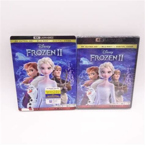 Frozen II 4K Ultra HD Blu Ray 2020 2 Disc Set New Sealed W