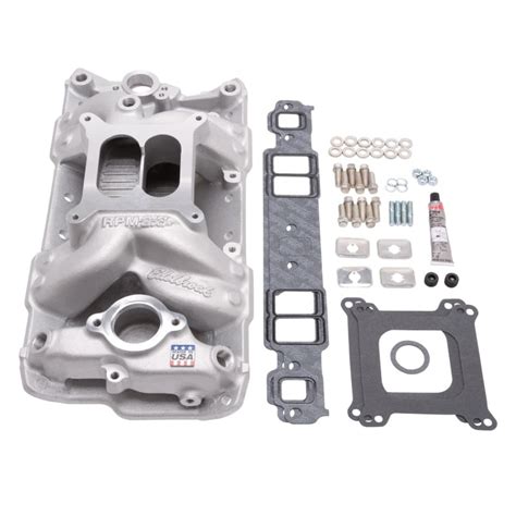 Edelbrock Manifold Installation Kit Performer Rpm Air Gap Sbc 1957 1986