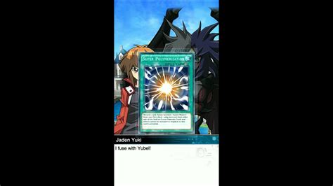 Yugioh Duel Links Finally Jaden I Activate Super Polymerization