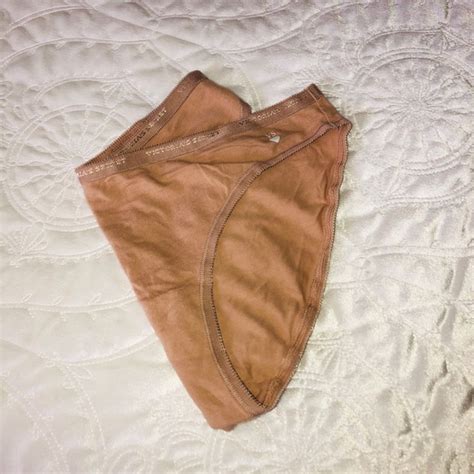 Victoria S Secret Intimates Sleepwear Victoria Secret Nude Low Rise Bikini Panties M