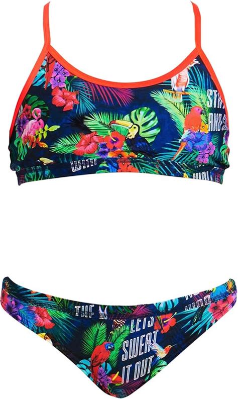 Funkita Funkita Mädchen Bikini Set Racerback Two Piece Tropic Tag FS02G01978 Größe 152 Bikinis